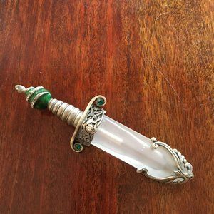 Fantasy/Viking/Goblincore Dagger Perfume bottle